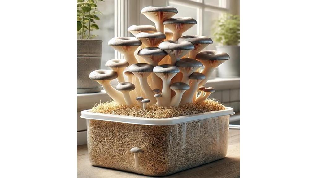 oyster mushroom spores