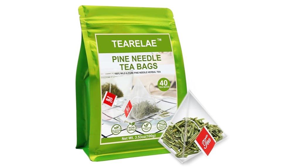 pine needle tea bags