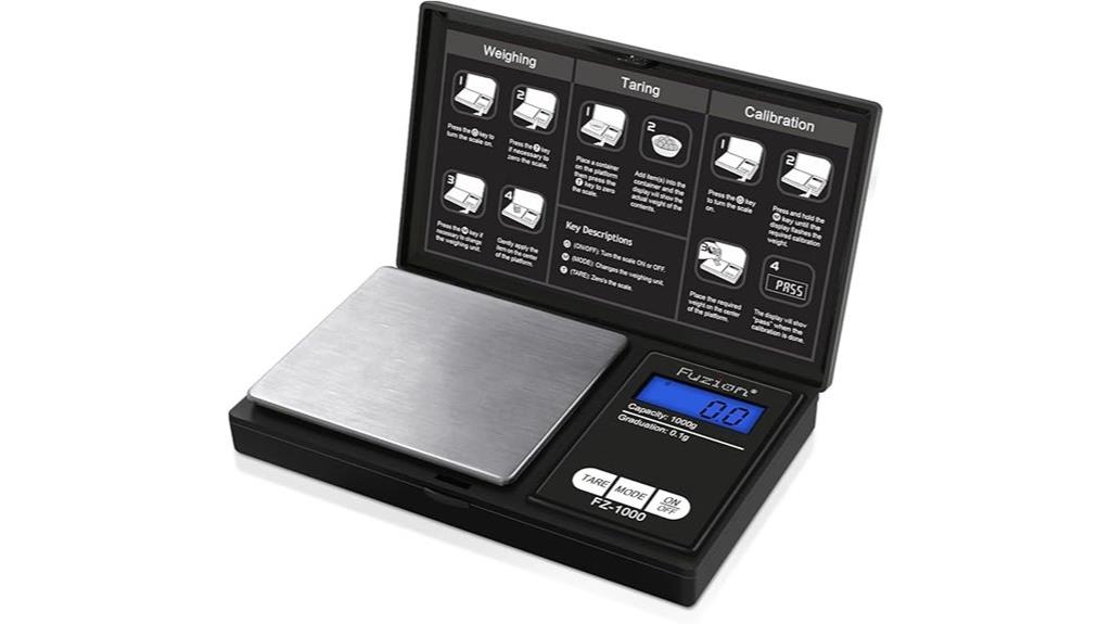 portable 1000g gram scale