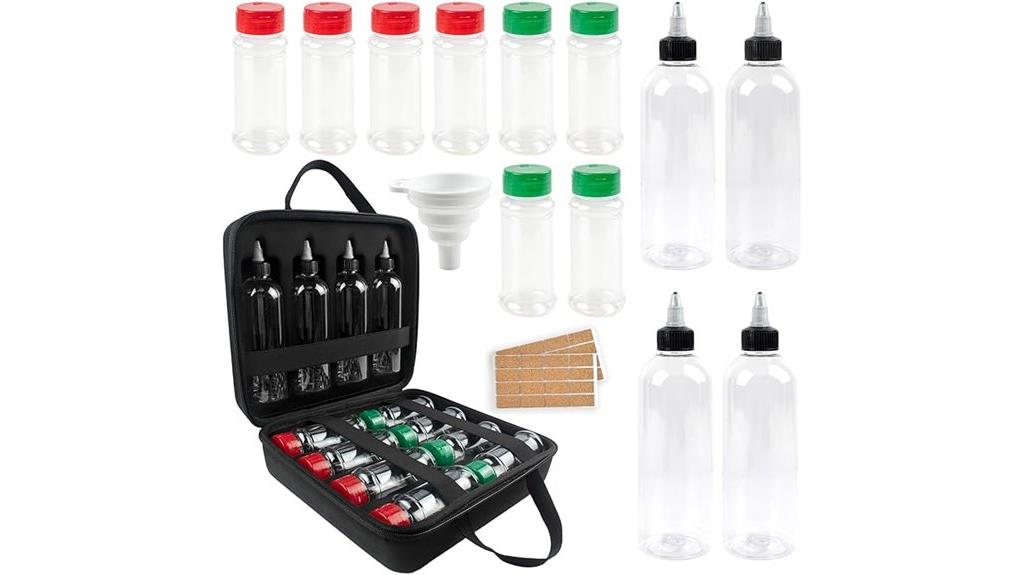 portable camping spice kit
