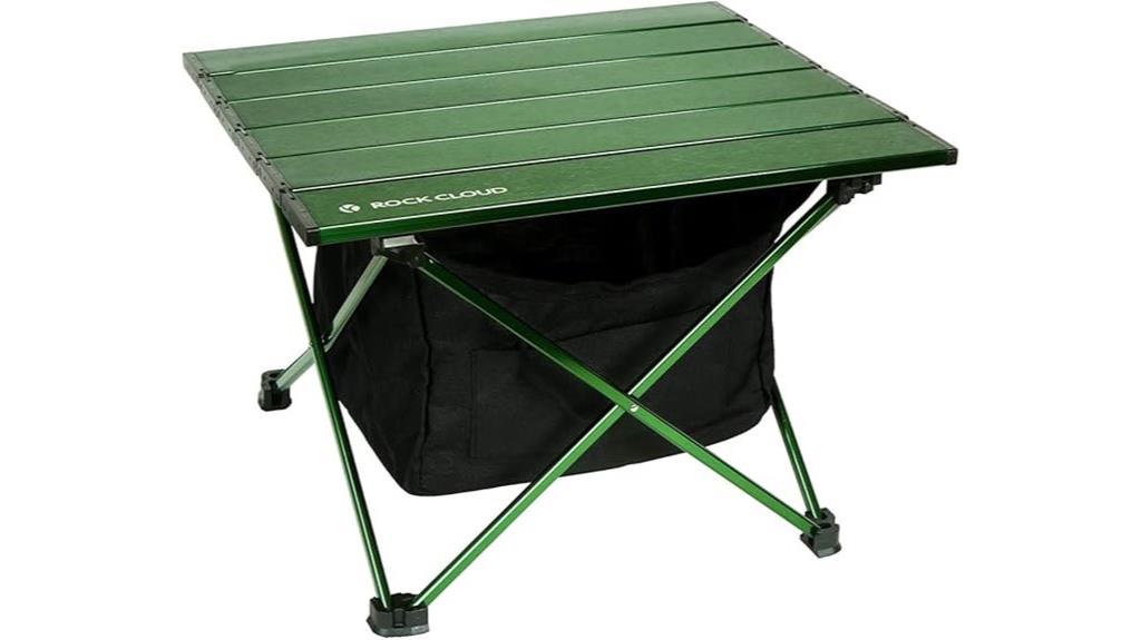 portable camping table