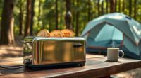portable camping toaster options
