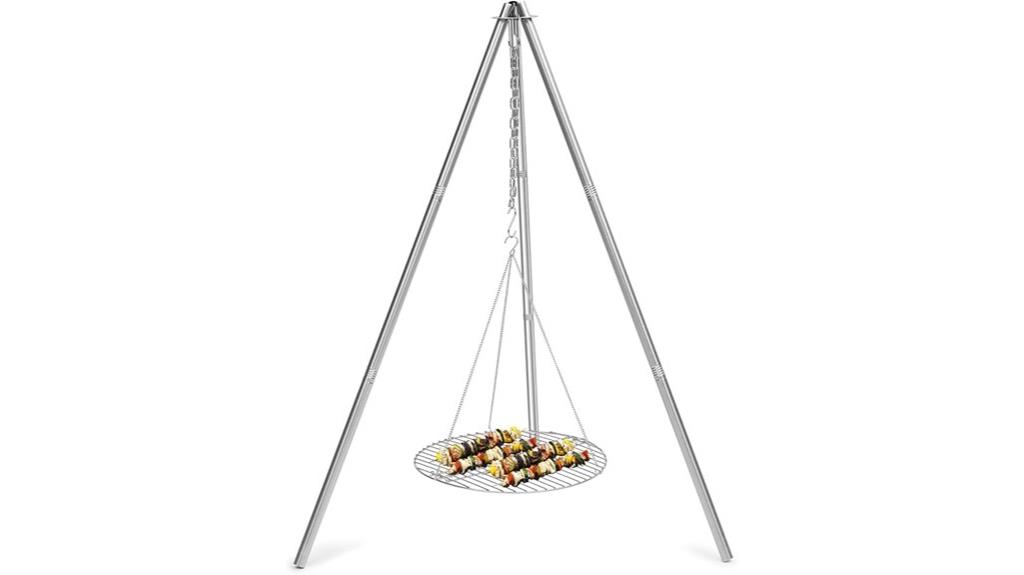 portable camping tripod