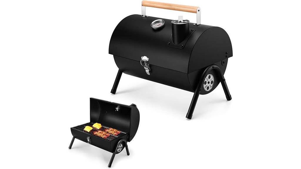portable charcoal grill