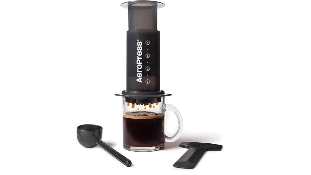 portable coffee brewing device