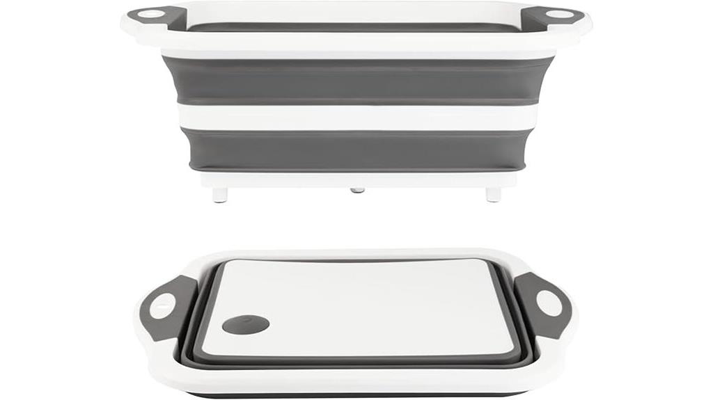 portable collapsible prep tub