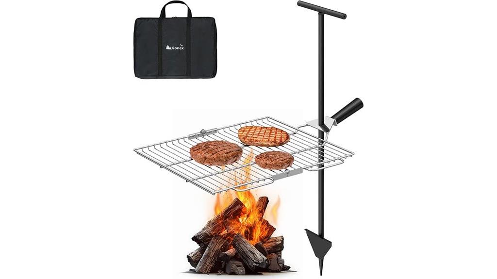 portable fire pit grill