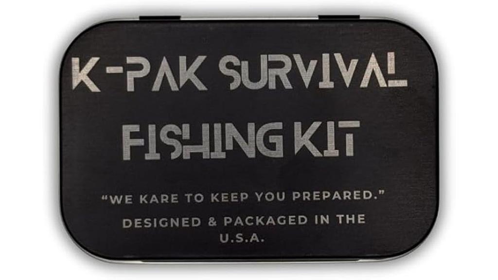 portable fishing kit tin