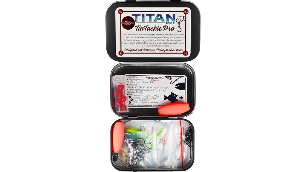portable fishing survival kit