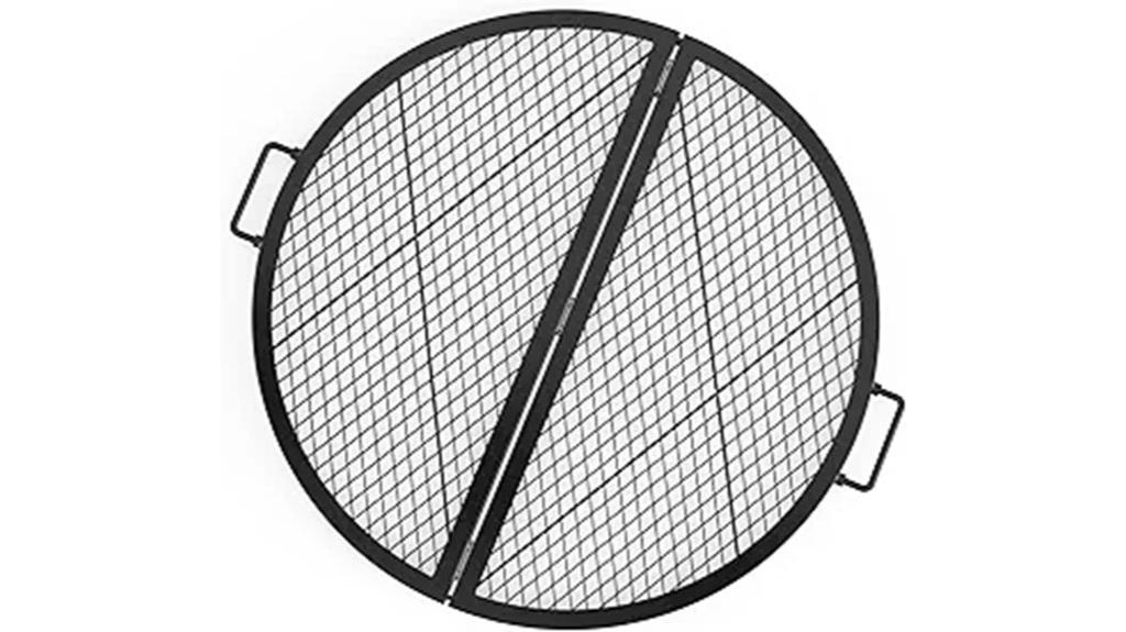 portable foldable camping grate