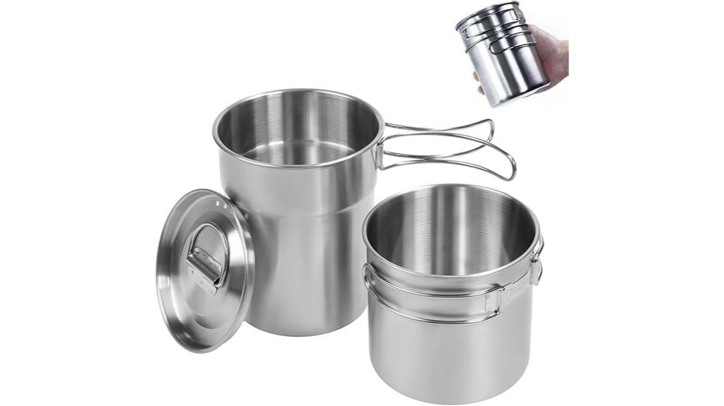 portable foldable cookware