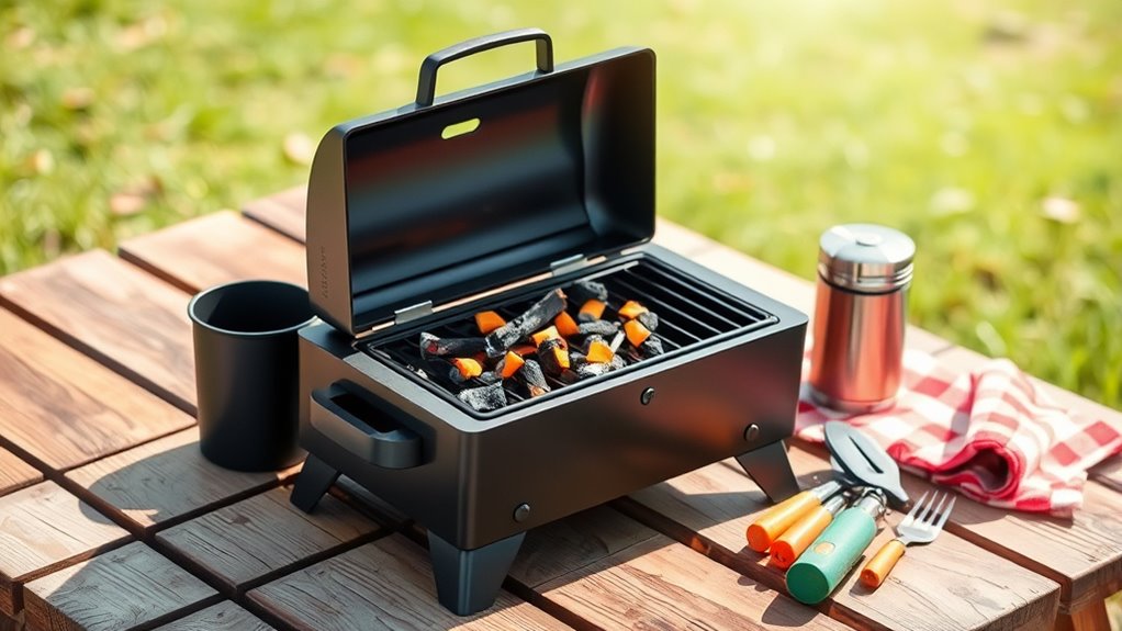 portable grill selection factors