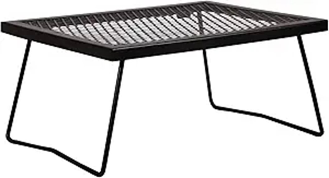 portable heavy duty steel grill