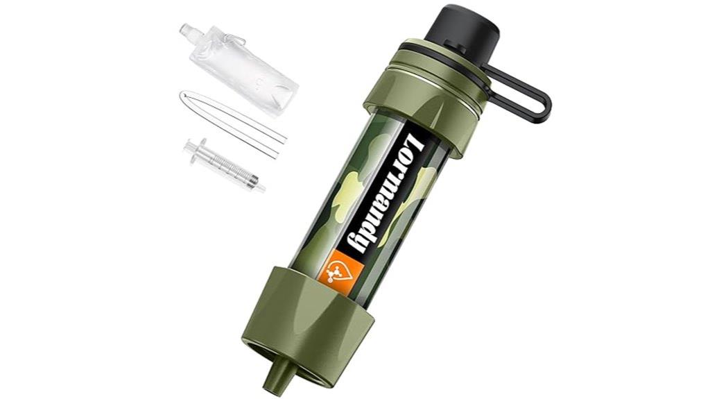 portable outdoor water filter