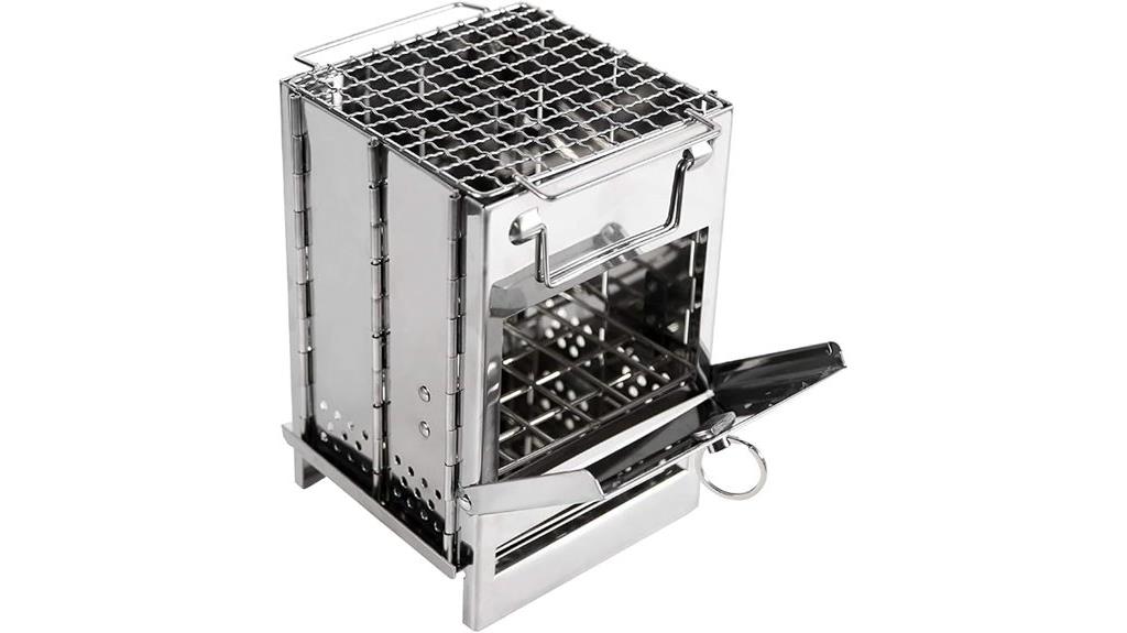 portable stainless steel stove