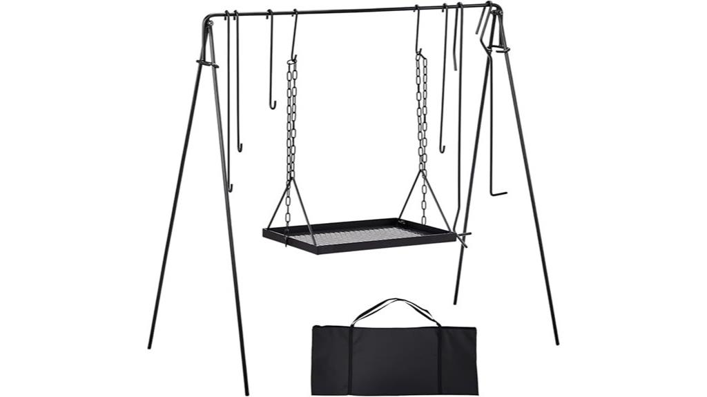 portable swing grill
