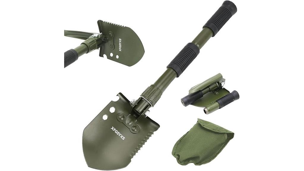 portable tactical camping shovel