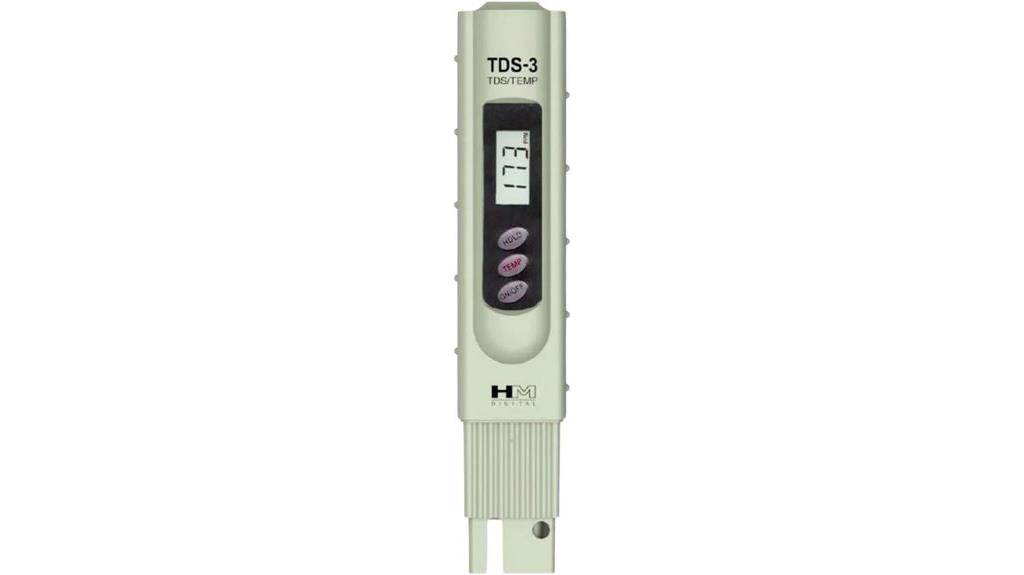 portable tds meter device