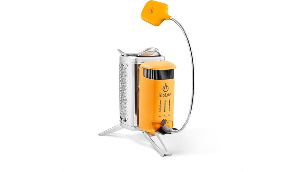 portable wood burning camp stove