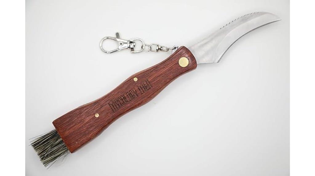 premium mushroom foraging knife