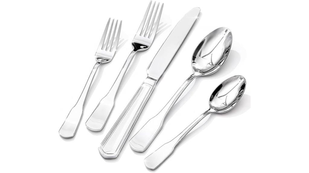 premium stainless steel flatware
