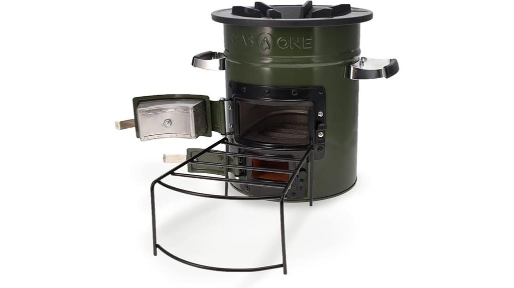 premium wood rocket stove