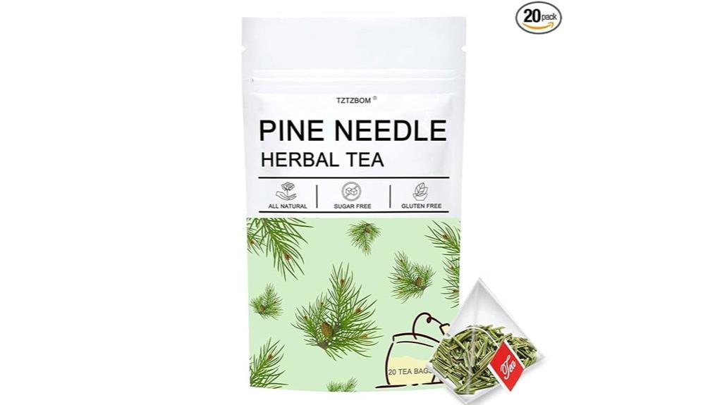 pure wild pine needle tea