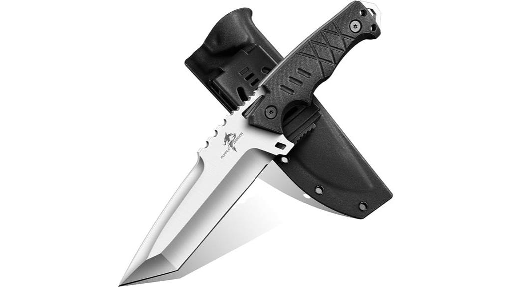 purple dragon fixed blade