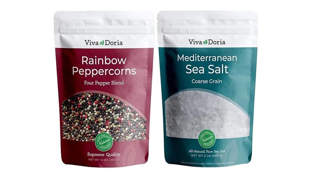 rainbow peppercorn sea salt