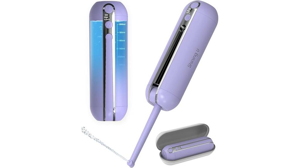 rechargeable portable travel bidet