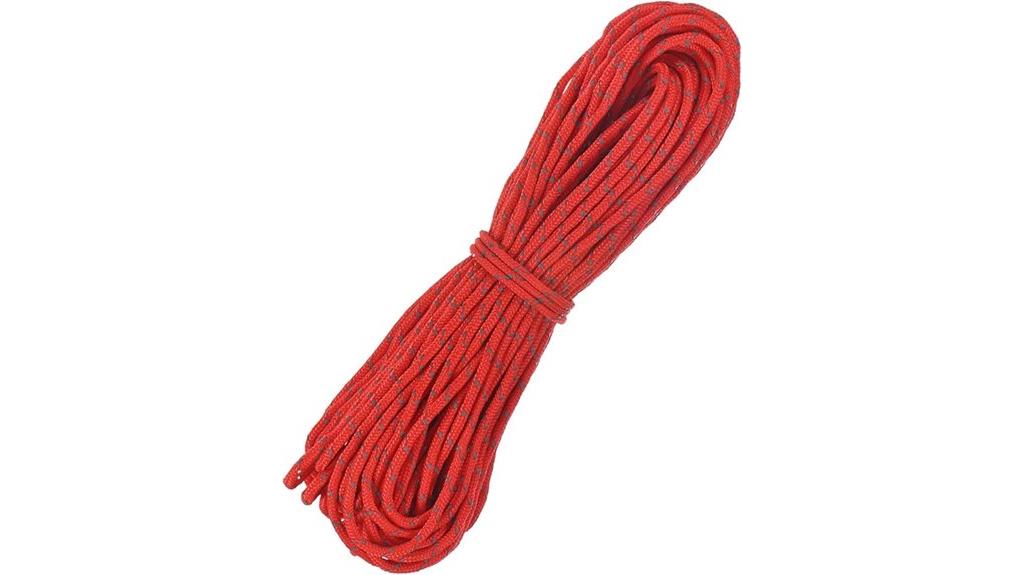 reflective 2mm camping paracord