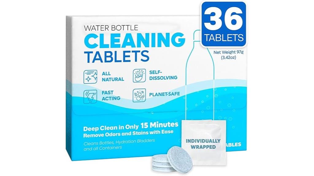 reusable cleaning tablets pack