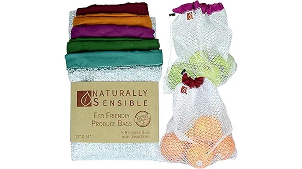 reusable produce bag set