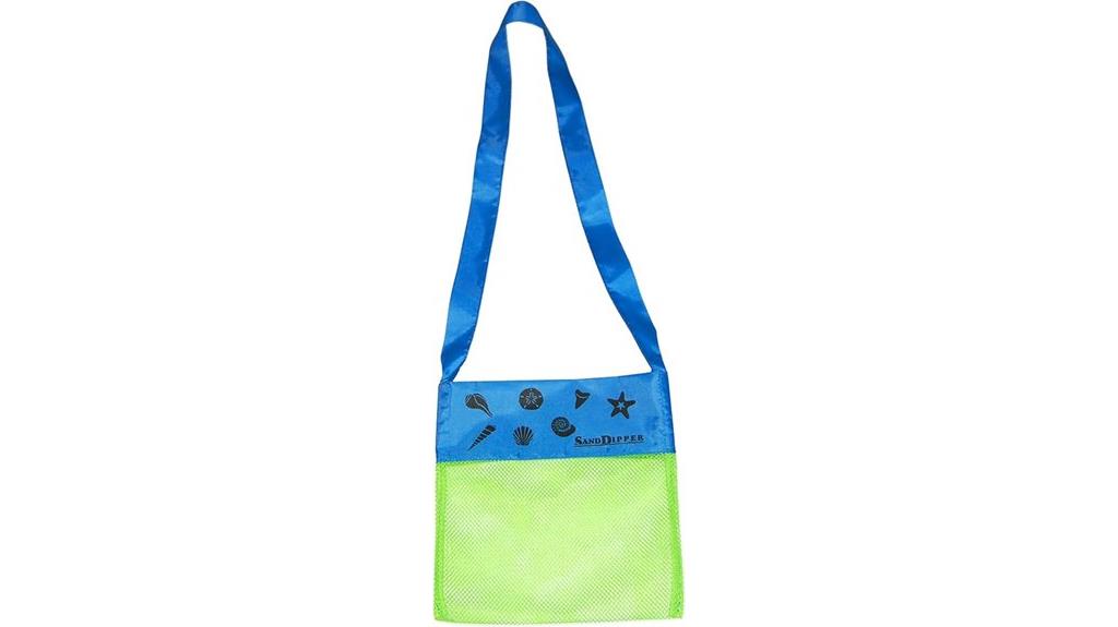 seashell beach bag