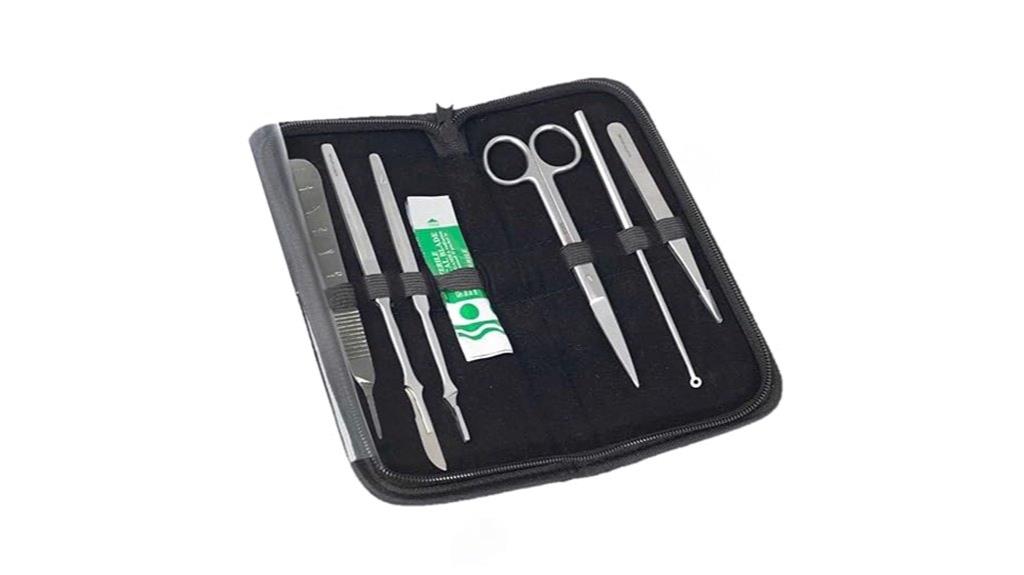 seven piece mushroom tools