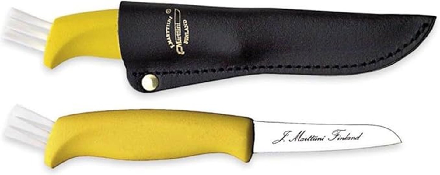 sharp mushroom harvesting tool