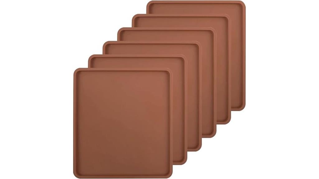 silicone trays for dehydrator