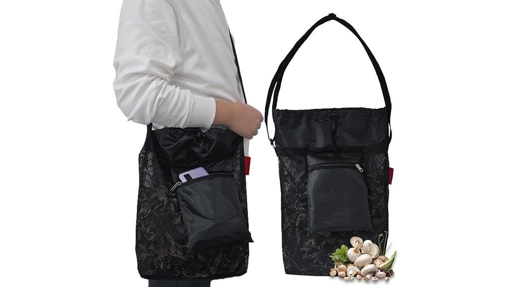 single mushroom foraging bag