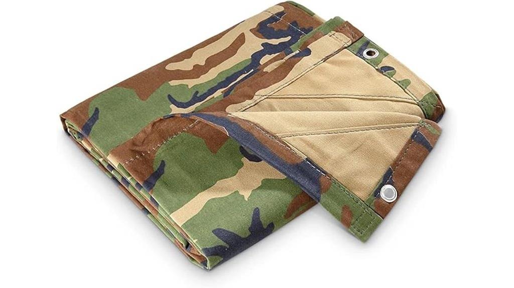 six by eight camo tarp