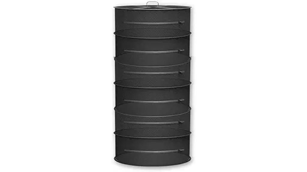 six layer drying rack