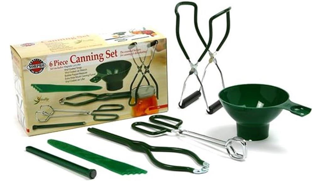 six piece canning kit