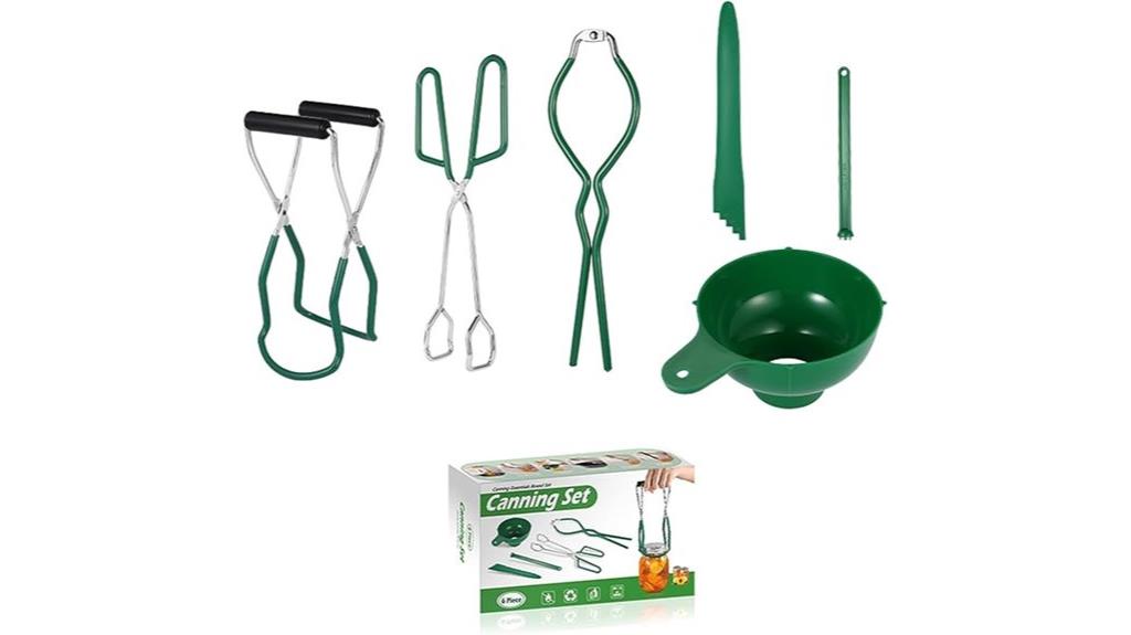 six piece canning starter kit