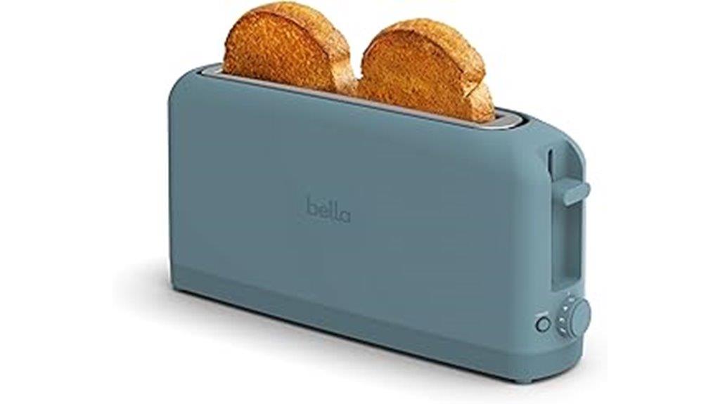 slim two slice toaster