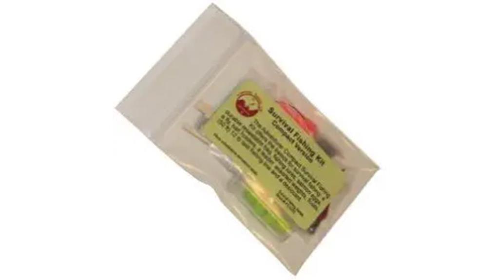 small portable fishing set