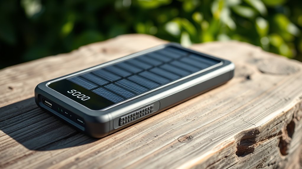 solar power bank features
