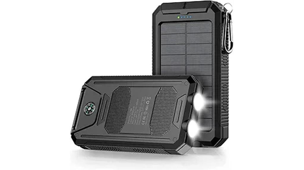 solar powered large capacity charger