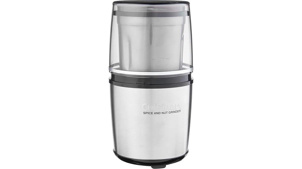stainless mini spice grinder