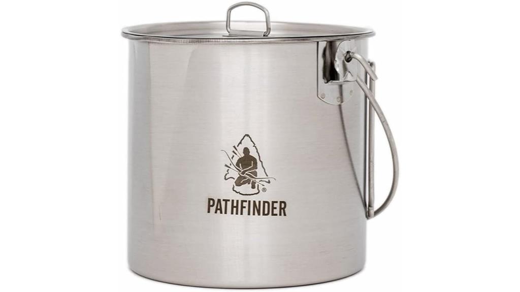 stainless steel bush pot