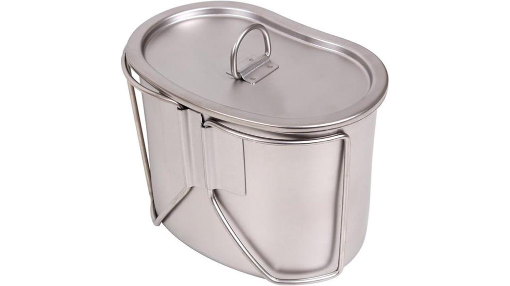 stainless steel canteen set