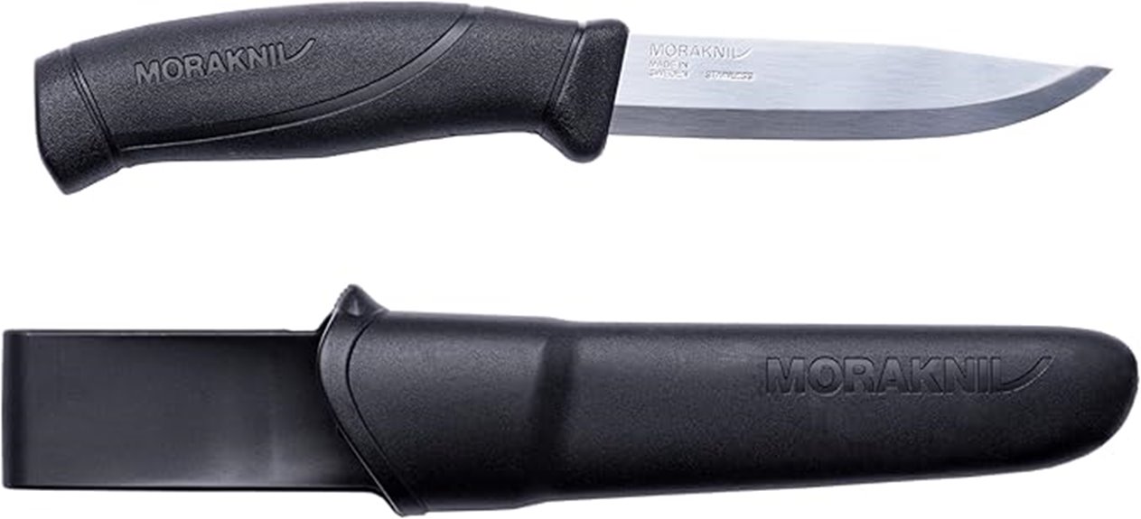 stainless steel fixed blade